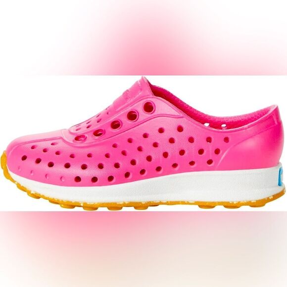 NATIVE C4 Unisex Vegan Waterproof Resting Pink Robbie Sugarlite Shoes - Picture 1 of 11